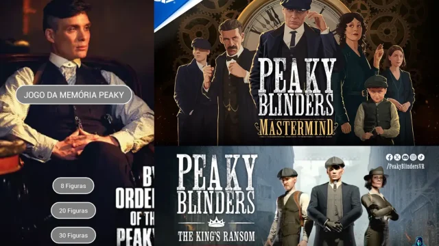 Peaky Blinders Games including The Kings Ransom Complete Edition, Mastermind and Memory Game