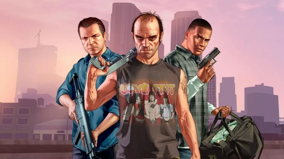 GTA 5 PC open world city driving and action gameplay