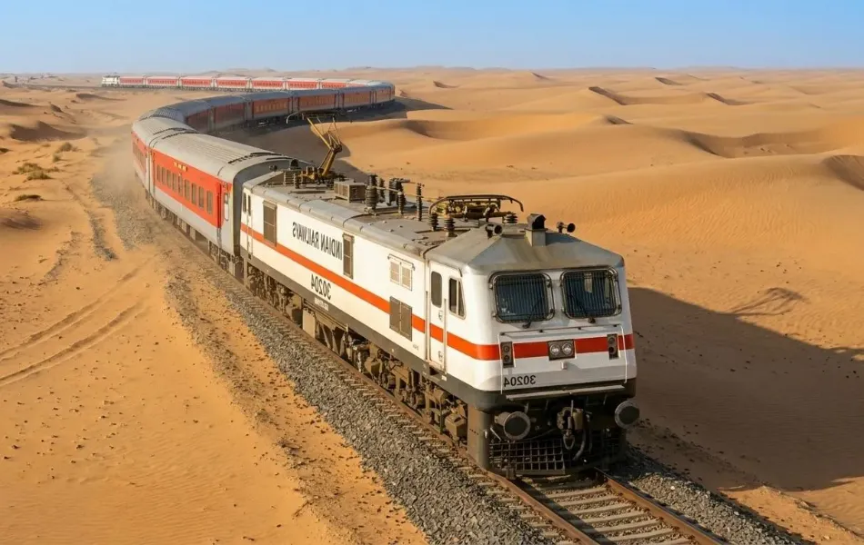 Indian Train Game realistic train driving through railway tracks and stations