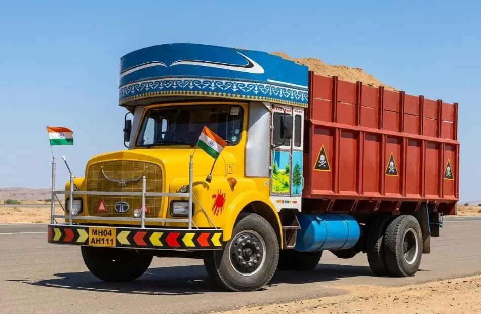 Indian Truck Game heavy truck driving on realistic Indian highway roads