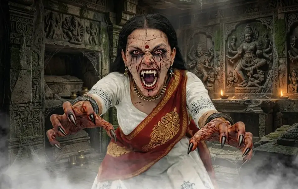 Maya Ek Pishachini haunted mansion horror gameplay scene