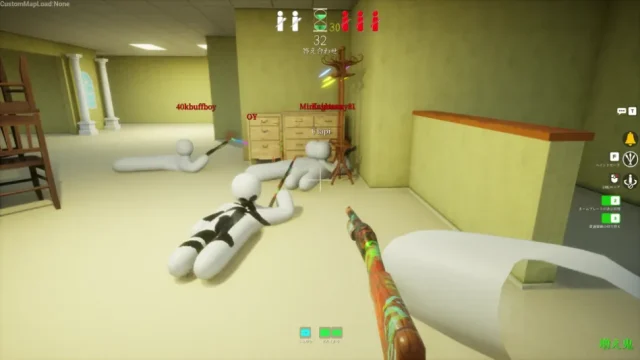 MECCHA CHAMELEON multiplayer hide and seek gameplay with painted camouflage