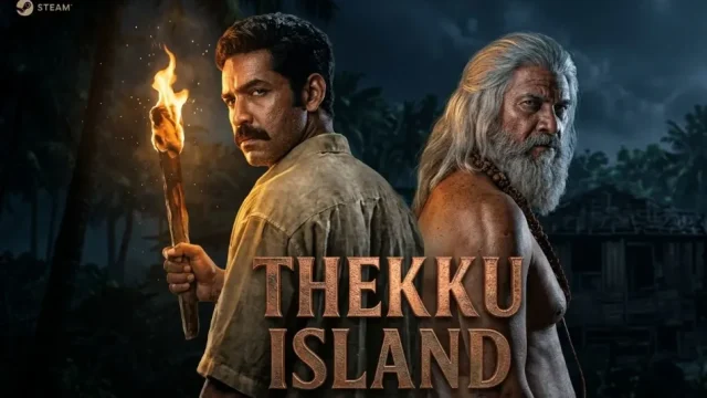 Thekku Island haunted Kerala mansion horror gameplay scene