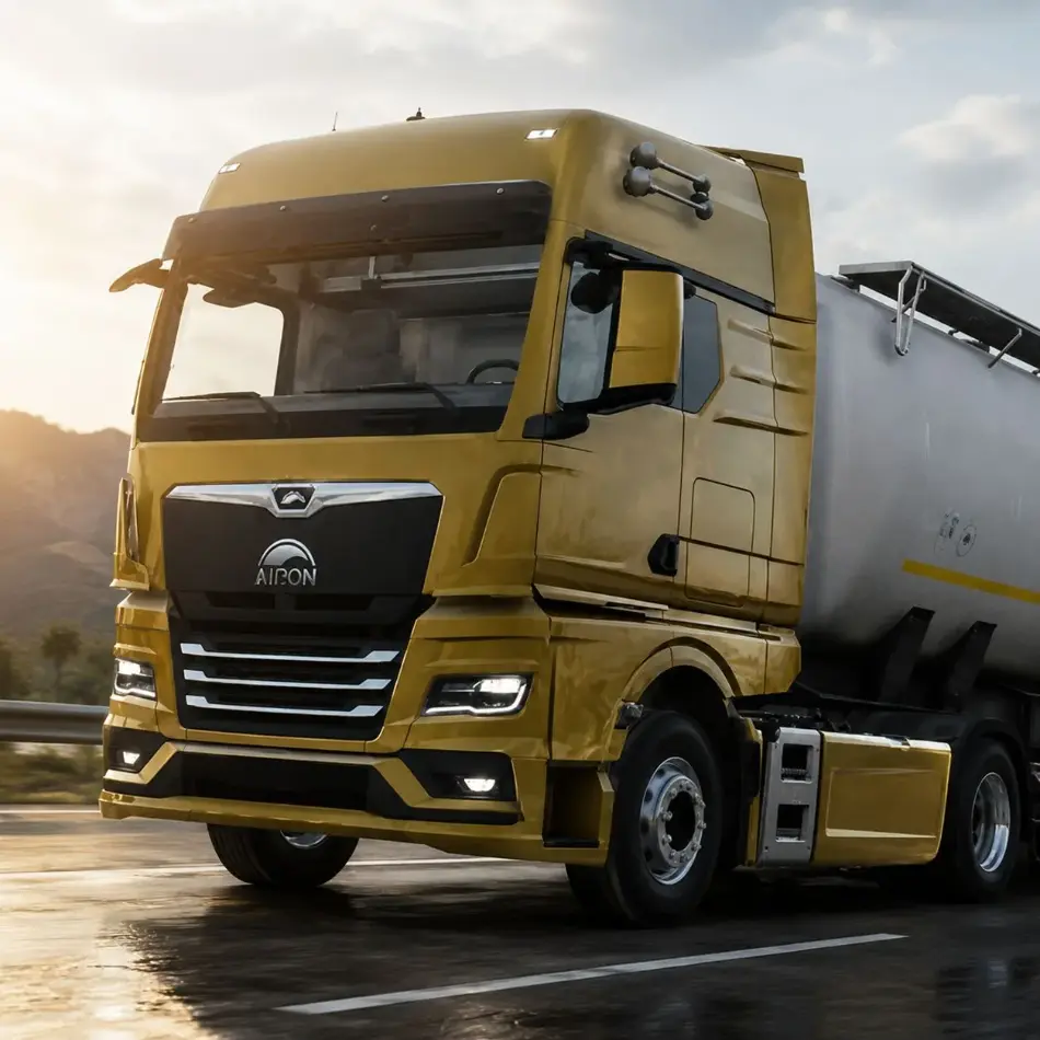Trucks of Europe 3 mobile truck driving on muddy mountain road